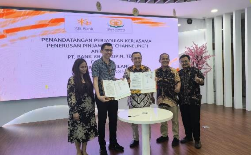 Penandatanganan Perjanjian Kerjasama Dengan KB Bank Indonesia
